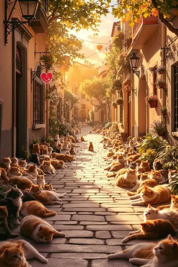 巷子里的猫 电影海报 - 在线免费影院